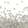 Décors sucrés étoiles/perles argentées 55g
