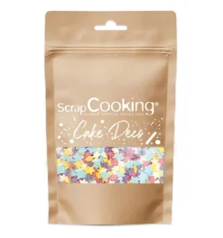 Décors sucrés étoiles rainbow 55g