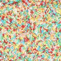 Décors sucrés vermicelles multicolores 80g