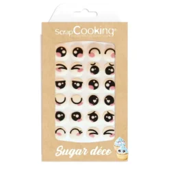 Décors sucrés yeux kawaii