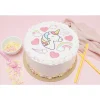 Disque de pâte à sucre Licorne