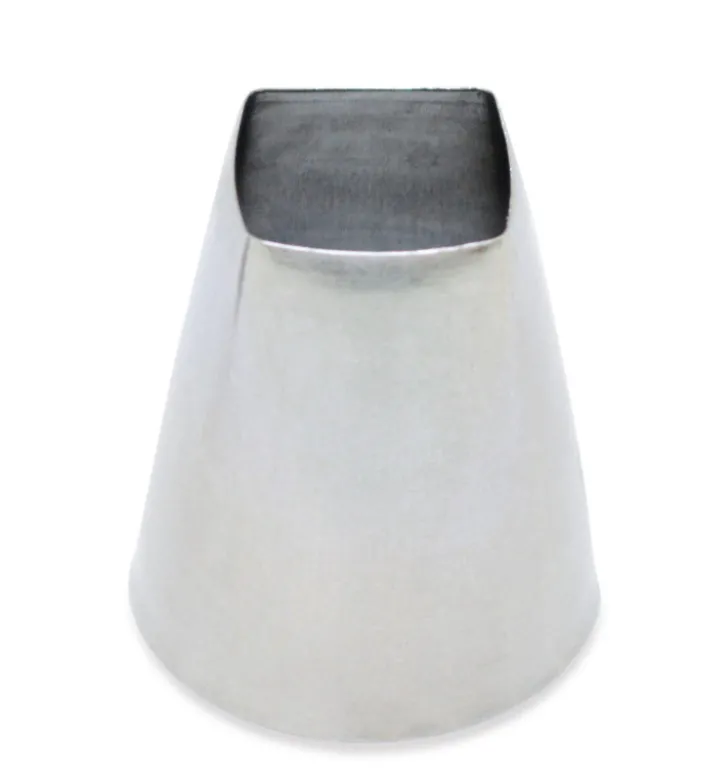 Douille carrée lisse en inox
