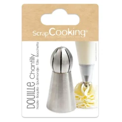 Douille chantilly en inox