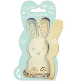 Emporte-pièce et embosseur bois Lapin