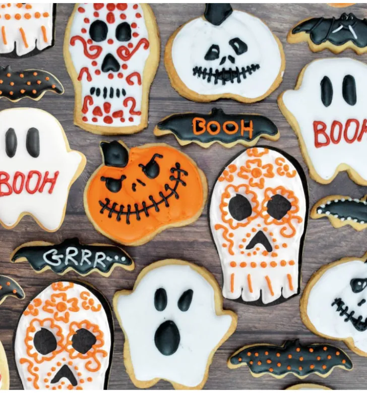 4 emporte-pièces Halloween en inox