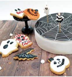 4 emporte-pièces Halloween en inox