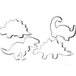 4 emporte-pièces inox Dino