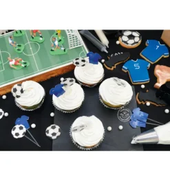 4 emporte-pièces inox Football