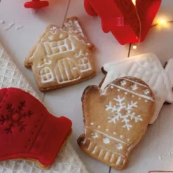 Emporte-pièces éjecteurs pour biscuits Christmas x2