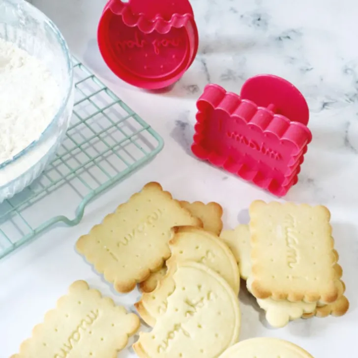Emporte-pièces éjecteurs pour biscuits x2