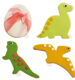 4 emporte-pièces sur cintre Dino