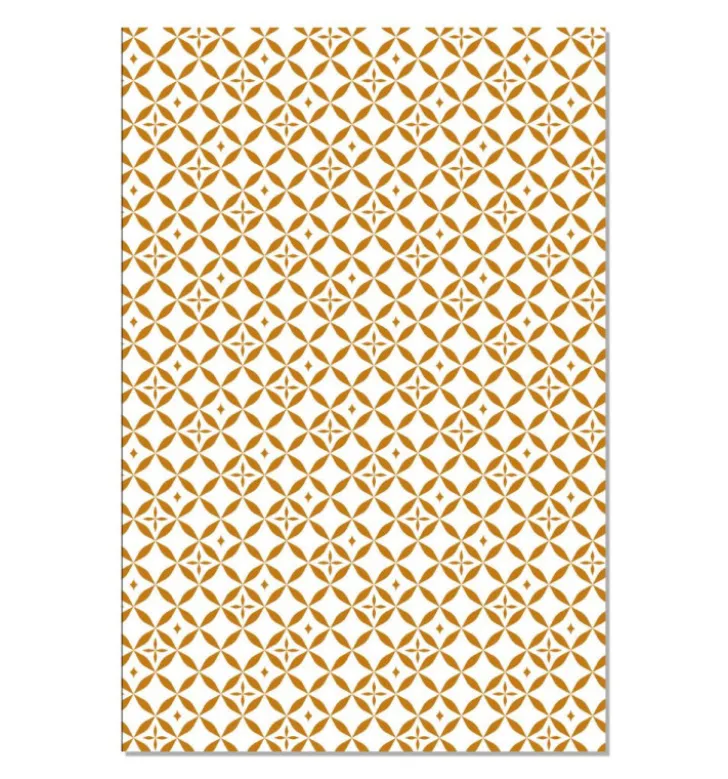 2 feuilles transfert pour bûche - Motif Couture