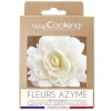 Fleur azyme blanche XXL env.10 cm