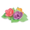 Fleurs azymes 8 mini roses corolles