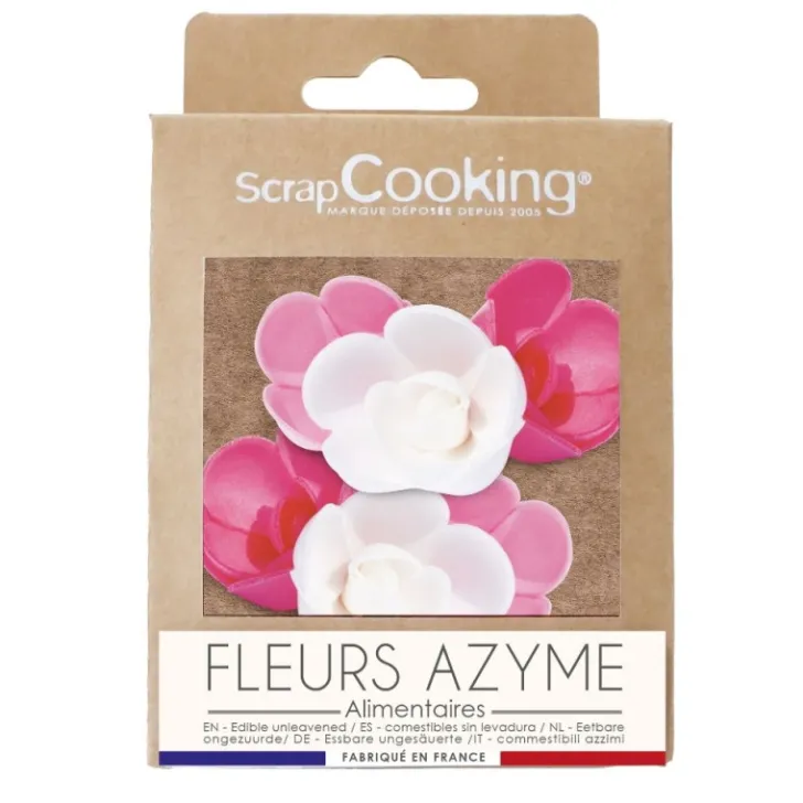 Fleurs azymes 6 roses