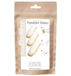 Fondant blanc en poudre pour glaçage 150 gr