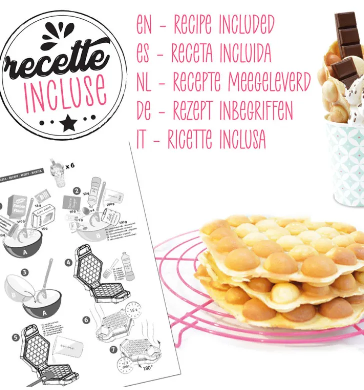 Gaufrier Bubble waffle factory