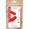Glaçage miroir rouge en poudre