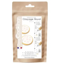 Glaçage royal blanc en poudre