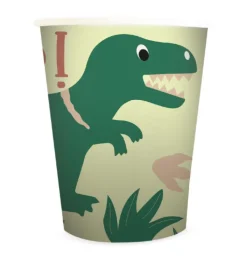 8 gobelets dino