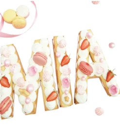 Kit letter cake - 26 gabarits de lettres