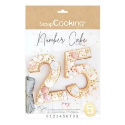 Kit number cake - 9 gabarits chiffres