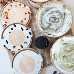 Kit préparation pour glace maison noisette