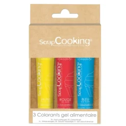 Lot color'gels x3 rouge/ bleu/ jaune