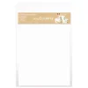 Lot de 6 feuilles azyme A4 striées spécial nougat
