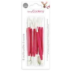 Lot de 8 outils pâte à sucre