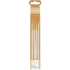 Lot de 4 pinceaux alimentaires