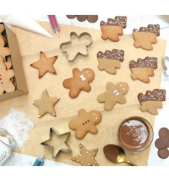 Lot emporte-pièces et embosseurs Noël x3
