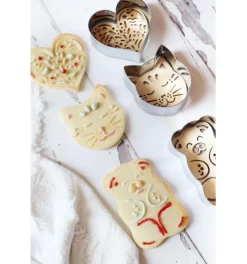 Lot emporte-pièces et embosseurs Animaux x3