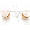 Lot emporte pièces éjecteurs Fleurs pour pâte à sucre x4