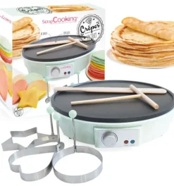 Machine à crêpes maison "Crêpes factory" Ø28