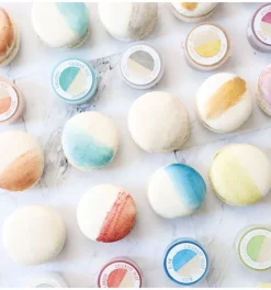 Mini colorants alimentaires de surface irisés (9 Coloris)