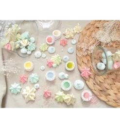 9 mini colorants en poudre pastel