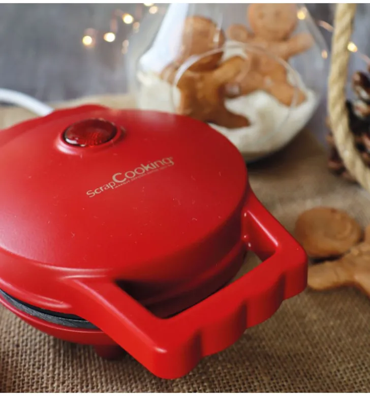 Mini gaufrier Bonhomme pain d'épices - Waffle Factory