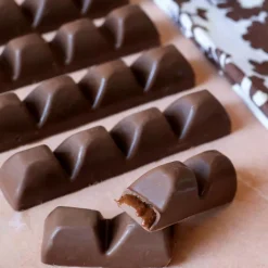 Moule barres chocolatées croustillantes et noisette