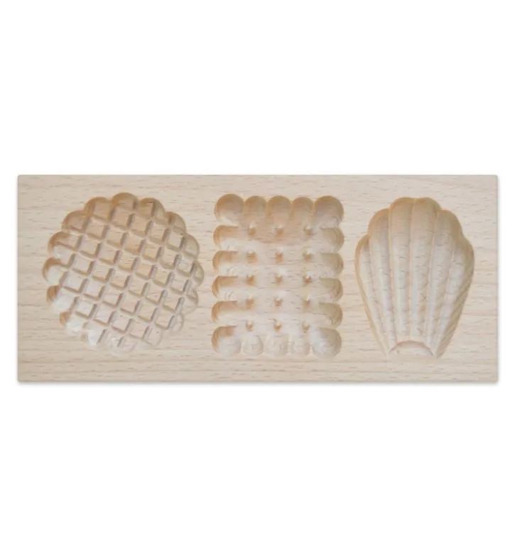 Moule bois biscuits fourrés Petits biscuits