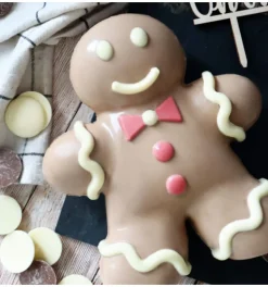 Moule 3D choco bonhomme pain d'épices