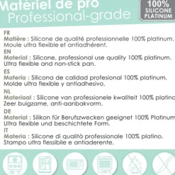 Moule en silicone gâteau oursons - 6 empreintes