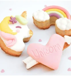 Moule en silicone multi-licorne