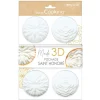 Moule en silicone pochage tartelettes Saint-Honoré 3D - Ø7 cm