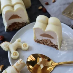 Moule en silicone pour bûche Casse-Noisette 3D