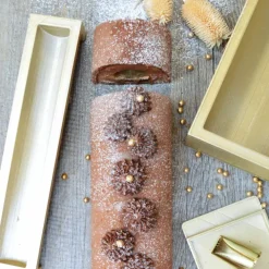 Moule en silicone pour bûche - 25cm