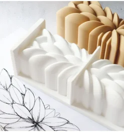 Moule en silicone pour bûche Noël 3D - Instant