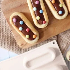 Moule en silicone pour biscuits Finger - 7 empreintes