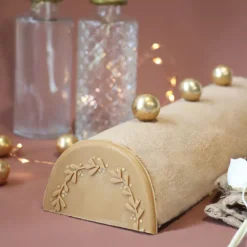 Moule en silicone pour embout de bûche en chocolat