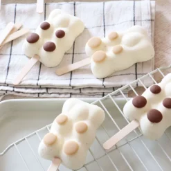 Moule en silicone pour glaces Magnum oursons
